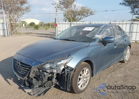 2015 Mazda Mazda3 I Touring z USA, uszkodzony, nr VIN 3MZBM1V76FM232338